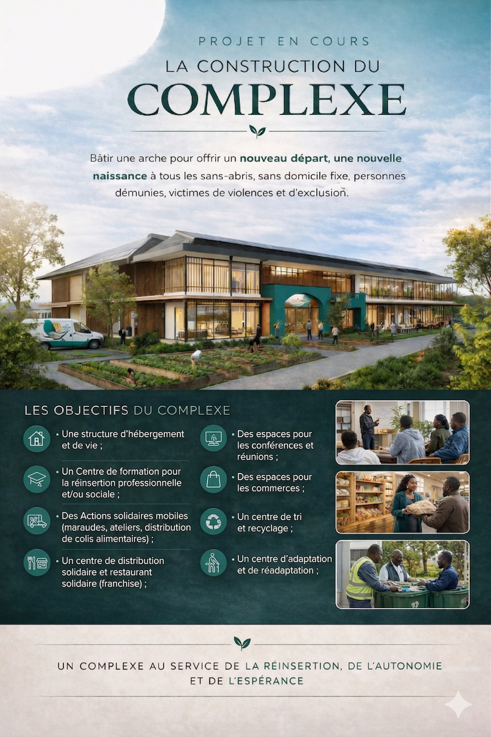 La construction du complexe