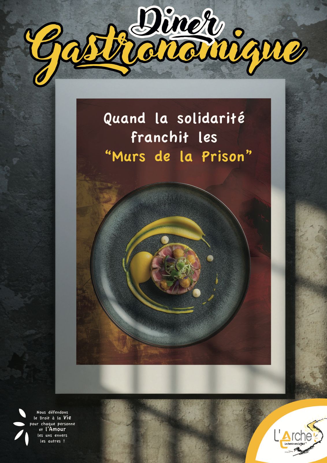 Le dîner gastronomique en prison