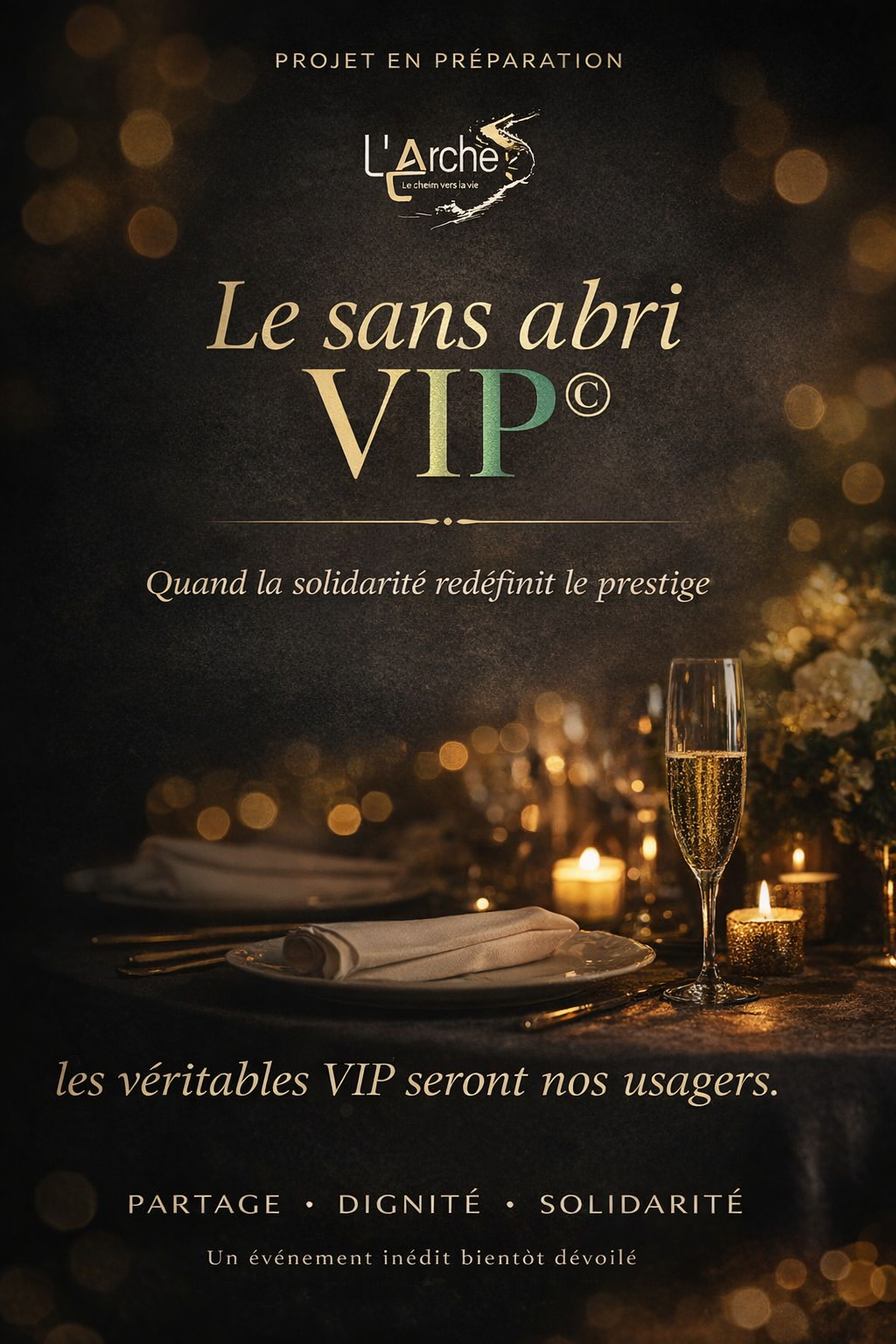 Le gala caritatif Le sans abri VIP